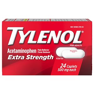 12 500mg tylenol