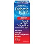 Diabetic Tussin DM Maximum Strength Cough Suppressant Expectorant