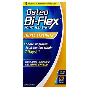 Osteo Bi-Flex Triple Strength Glucosamine Chondroitin MSM with 5-Loxin, Caplets, 80 ea