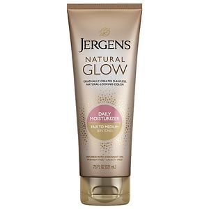 Jergens Natural Glow Revitalizing Daily Moisturizer, Fair to Medium Skin Tone