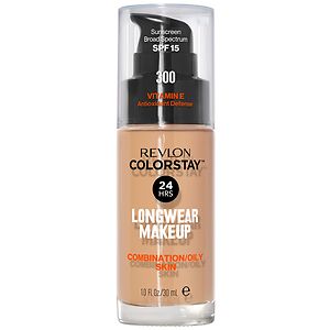 Revlon Colorstay for Combo/Oily Skin Makeup with SPF 6, Golden Beige 300 Revlon Colorstay for Combo/Oily Skin Makeup with SPF 6, Golden Beige 300