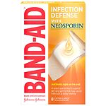 Band-Aid Plus Antibiotic Adhesive Bandages Plus Antibiotic, Extra Large by 