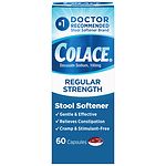 Colace Stool Softener Laxative 100 mg, Capsules
