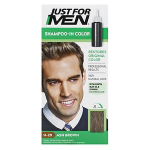 UPC 011509049377 product image for Just For Men Shampoo In Hair Color, Ash Brown 20, 1 ea | upcitemdb.com