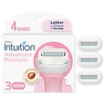 Schick Intuition Plus Cartridges, Advanced Moisture with Shea Butter, with Shea Butter