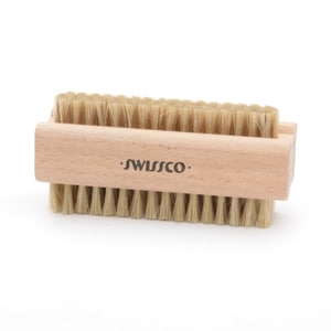 Swissco Wooden Natural Bristle Nail Brush