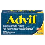 Advil Advanced Medicine for Pain, 200mg, Caplets- 200 ea