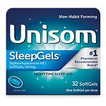 Unisom SleepGels, Maximimum Strength Nighttime Sleep Aid, Softgels