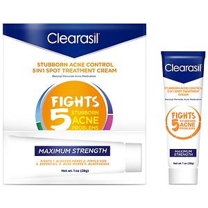 acne clearasil cream treatment vanishing daily control clear drugstore