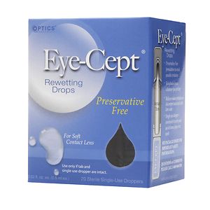 UPC 364108411121 product image for Optics Laboratory Eye-Cept, Rewetting Drops, Single-Use Droppers, 20 ea | upcitemdb.com