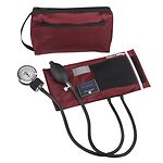 MatchMates Aneriod Sphygmomanometer Kit, Burgundy by 
