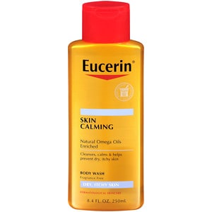 Eucerin Calming Body Wash Daily Shower Oil, 8.4 fl oz