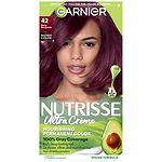 Garnier Nutrisse Level 3 Permanent Creme Haircolor, Deep Burgundy 42 (Black Cherry)