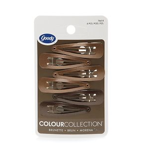 UPC 041457766149 product image for Goody Colour Collection Contour Clips, Brunette, 6 pieces | upcitemdb.com