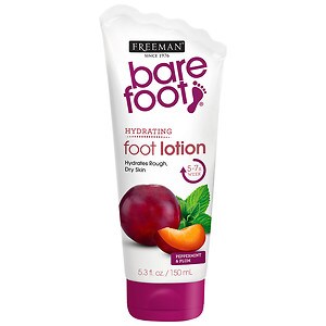 Freeman Bare Foot Softening Foot Lotion, Invigorating Peppermint & Plum Freeman Bare Foot Softening Foot Lotion, Invigorating Peppermint & Plum