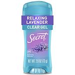 Secret Scent Expressions Clear Gel Women's Antiperspirant & Deodorant , Lavender - 2.6 oz Secret Scent Expressions Clear Gel Women's Antiperspirant & Deodorant , Lavender- 2.6 oz