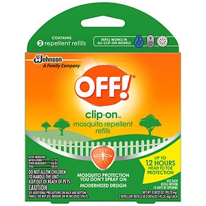 Off! Clip On Mosquito Protection Refills, 2 ea