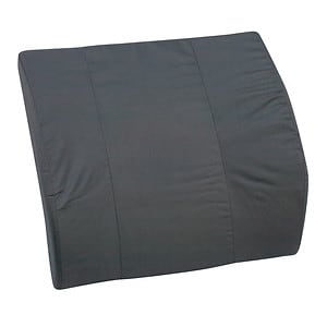 Mabis Lumbar Cushion Contour Bucket, Black