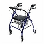 Lumex Walkabout Rollator, Blue