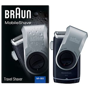 Braun Mobile Shaver Silver M90, 1 ea