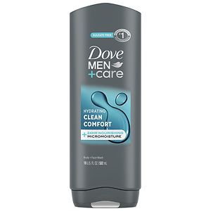 Dove Men+Care Body and Face Wash, Clean Comfort- 18 fl oz
