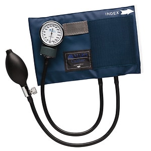 Mabis Caliber Series Aneriod Sphygmomanometer, Adult Size Cuff