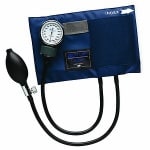 Mabis Caliber Series Aneriod Sphygmomanometer, Large Adult Size Cuff by 
