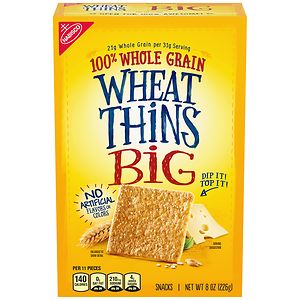 Nabisco Wheat Thins Crackers, Big- 8 oz
