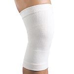 Maxar Wool Knee Brace (56% wool), White, Large