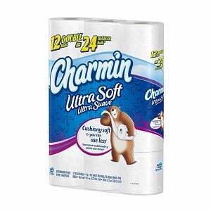Charmin Ultra Soft Bath Tissue, Double Rolls