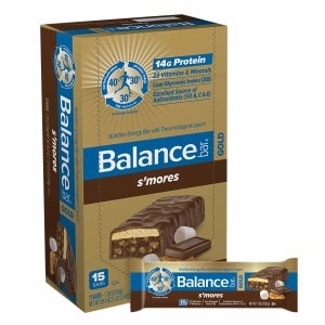 Balance Bar GOLD Nutrition Bar with Three Indulgent Layers, S'Mores