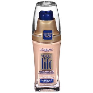L'Oreal Visible Lift Serum Absolute Advanced Age-Reversing Makeup SPF 17, Classic Ivory
