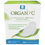 ORGANYC Organic Cotton Pads, Folded, Moderate Flow Day