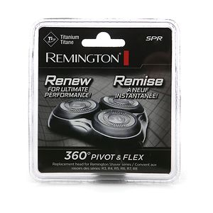 Remington 360 Pivot & Flex Titanium Replacement Head, Model SPR, 1 set