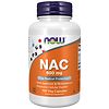 NOW Foods NAC N-Acetyl Cysteine, 600mg, Capsules, 100 ea
