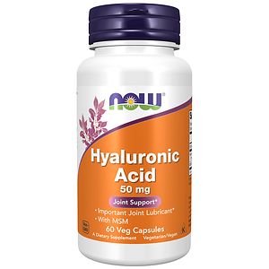 UPC 733739031563 product image for NOW Foods Hyaluronic Acid with MSM, Vegetarian Capsules, 60 ea | upcitemdb.com