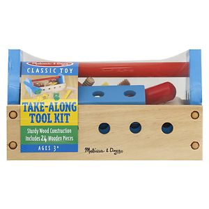 Melissa and Doug Take-Along Tool Kit Ages 3+- 1 ea