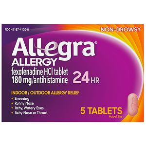 Allegra 24 Hour Allergy, Tablets