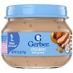 Gerber 2nd Foods Baby Food, Chicken & Chicken Gravy- 2.5 oz