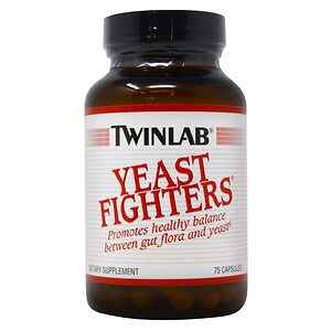 Twinlab Yeast Fighters, 75 capsules