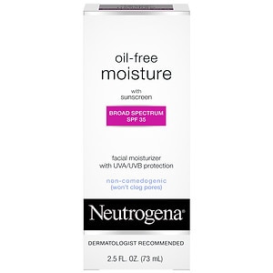 Neutrogena Oil Free Moisture, SPF 35, 2.5 oz