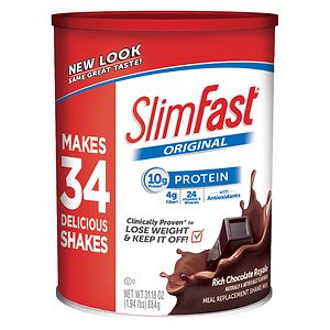 Slim Fast Shakes Ingredients List