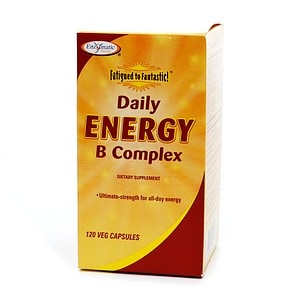 Enzymatic Therapy Daily Energy B Complex, Vegetarian Capsules- 120 ea