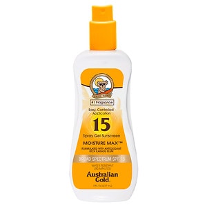 UPC 054402250396 product image for Australian Gold Clear Spray Gel, SPF 15, 8 fl oz | upcitemdb.com