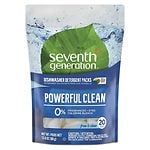 Seventh Generation Automatic Dishwasher Detergent Pacs, Free & Clear- 20 Each