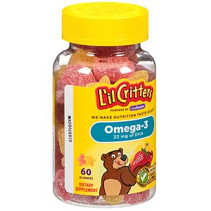 UPC 027917014265 product image for L'il Critters Omega-3 DHA Gummy Fish, 60 ea | upcitemdb.com