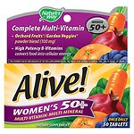 Nature's Way Alive! Once Daily Women's 50+ High Potency Multivitamin