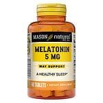Mason Natural Melatonin, 2.5mg with Vitamin B-6, Tablets