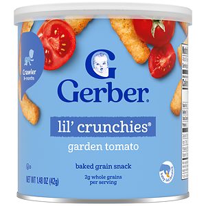 Gerber Graduates Lil' Crunchies, Garden Tomato