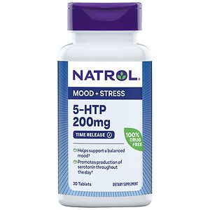 Natrol 5-HTP TR, 200mg, Time Release Tablets, 30 ea